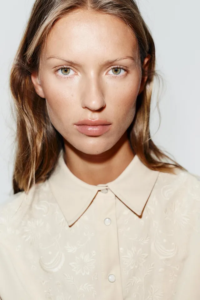 FLORAL EMBROIDERY SHIRT – image 2