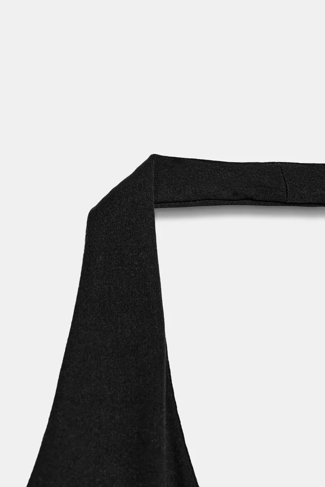 POLYAMIDE HALTER JUMPSUIT – image 9