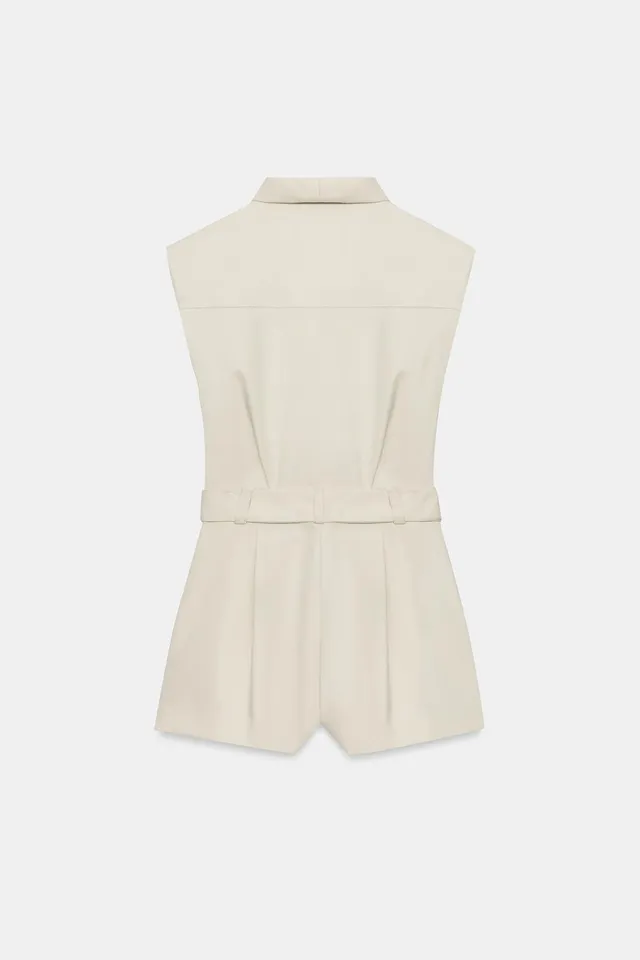 PLAYSUT WITH SHOULDER PADS AND BELT – image 7