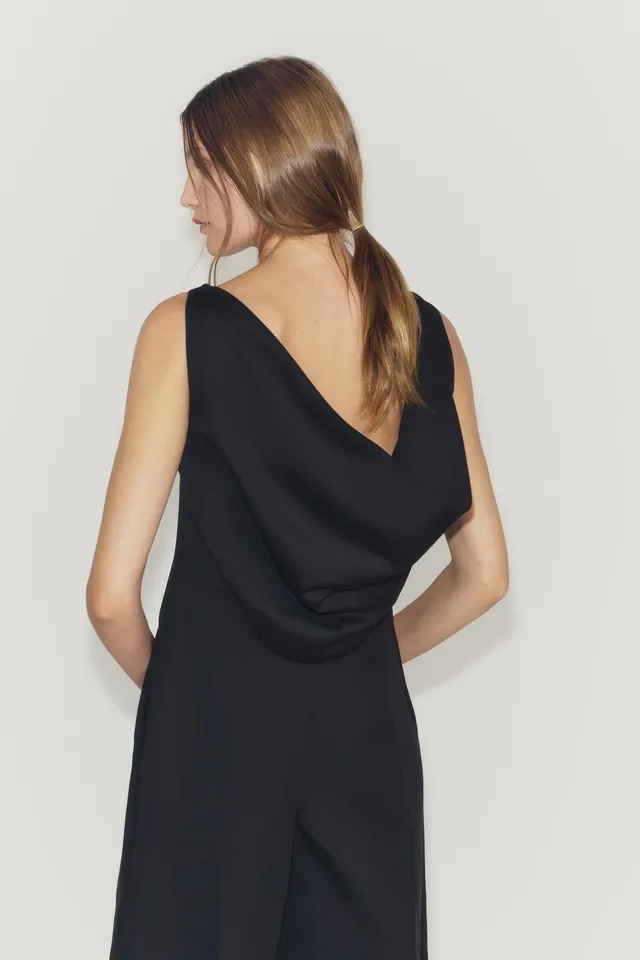 ZW COLLECTION DRAPED BACK FULL-LENGTH JUMPSUIT – image 3