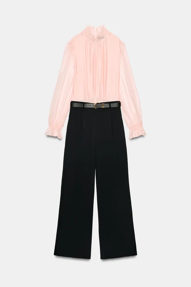 COMBINED BELTED JUMPSUIT – image 8