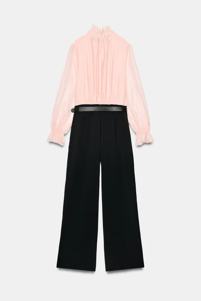 COMBINED BELTED JUMPSUIT – image 9