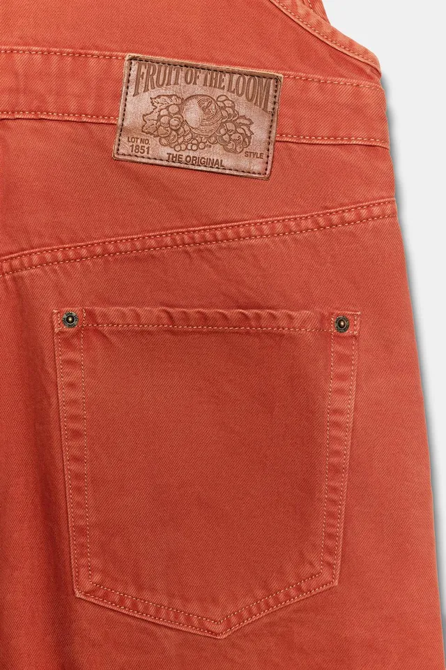 FRUIT OF THE LOOM™ DENIM DUNGAREES – image 5