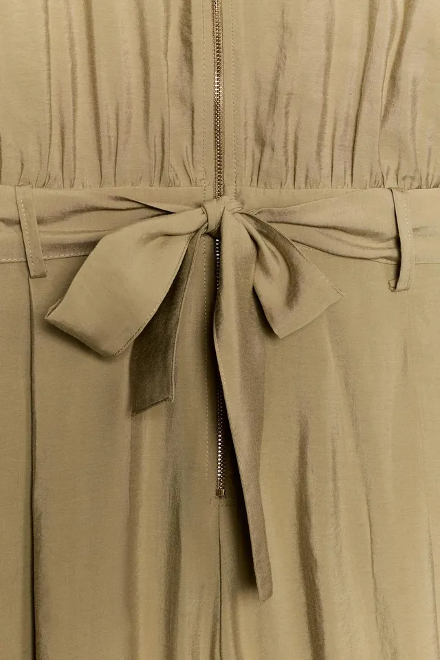 BELTED ZIP JUMPSUIT – image 10