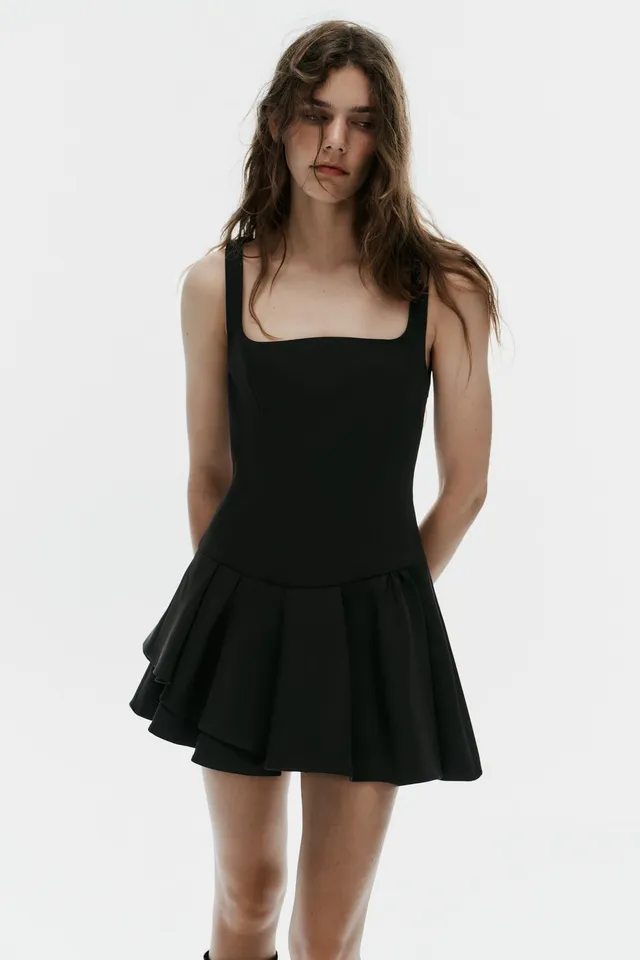 MINI DRESS WITH RUFFLES – image 3