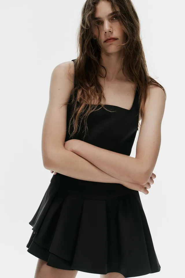 MINI DRESS WITH RUFFLES – image 4