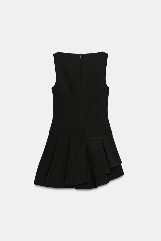 MINI DRESS WITH RUFFLES – image 7