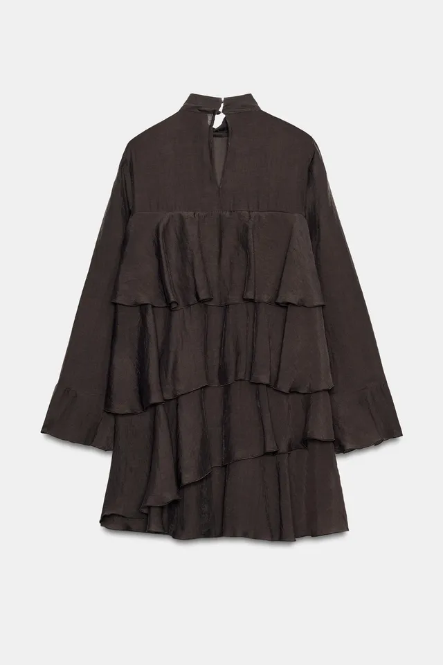 RUFFLED MINI DRESS – image 7