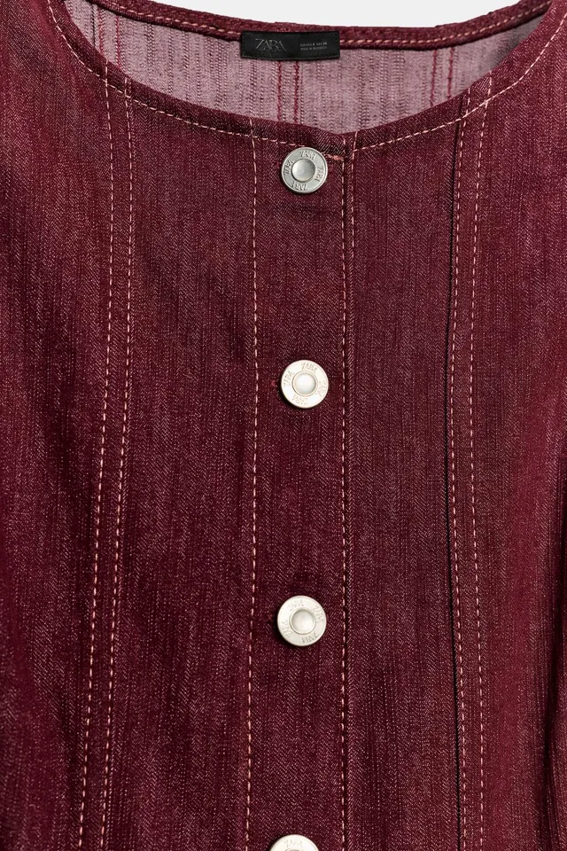 Z1975 DENIM MINI DRESS – image 9
