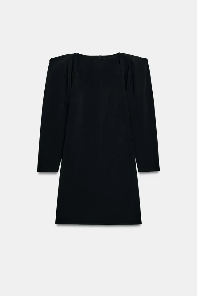MINI DRESS WITH SHOULDER PADS – image 5