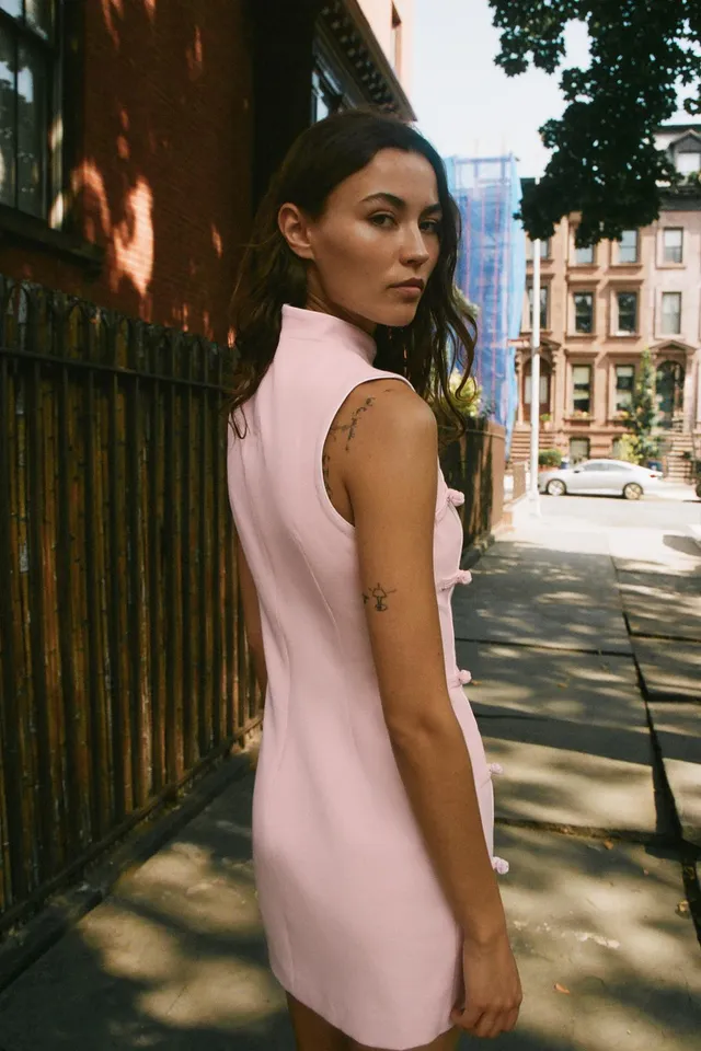 MINI DRESS WITH FROG FASTENING – image 5
