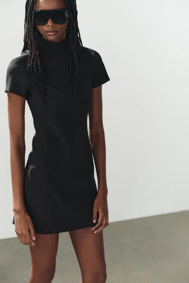 SHORT SLEEVE MINI DRESS – image 2