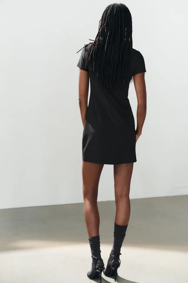 SHORT SLEEVE MINI DRESS – image 3