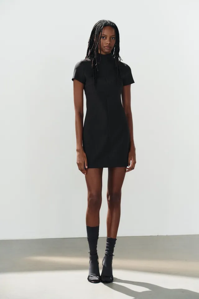 SHORT SLEEVE MINI DRESS – image 4