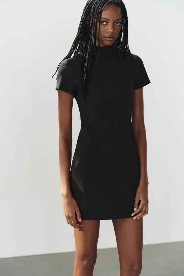 SHORT SLEEVE MINI DRESS – image 5