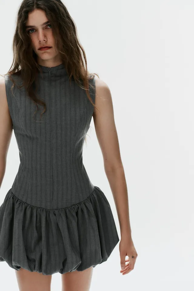 BALLOON HEM MINI DRESS – image 2
