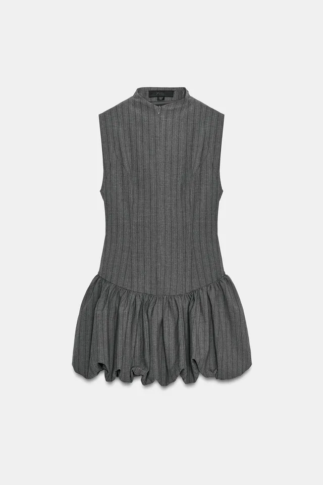BALLOON HEM MINI DRESS – image 5