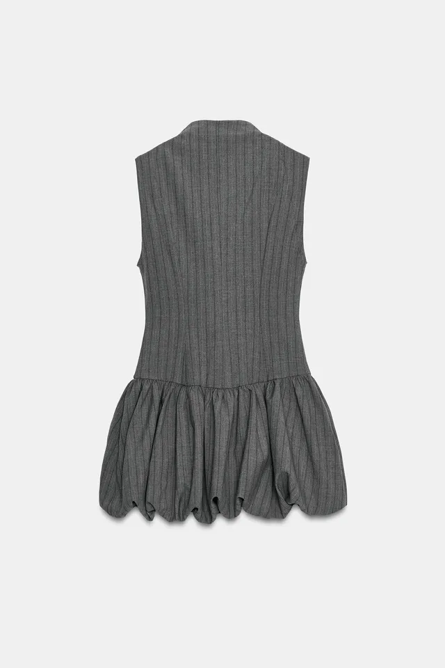 BALLOON HEM MINI DRESS – image 6
