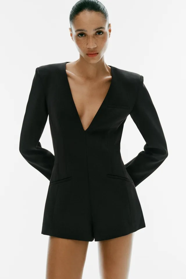 SHOULDER PAD PLAYSUIT – image 2