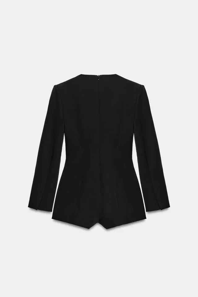 SHOULDER PAD PLAYSUIT – image 7