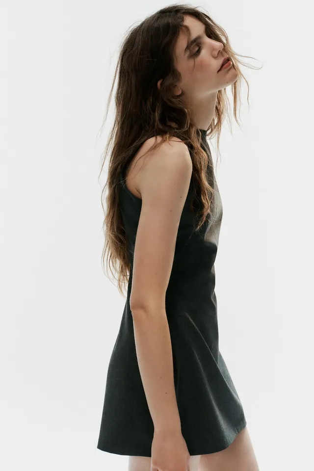 BOAT NECK MINI DRESS – image 3