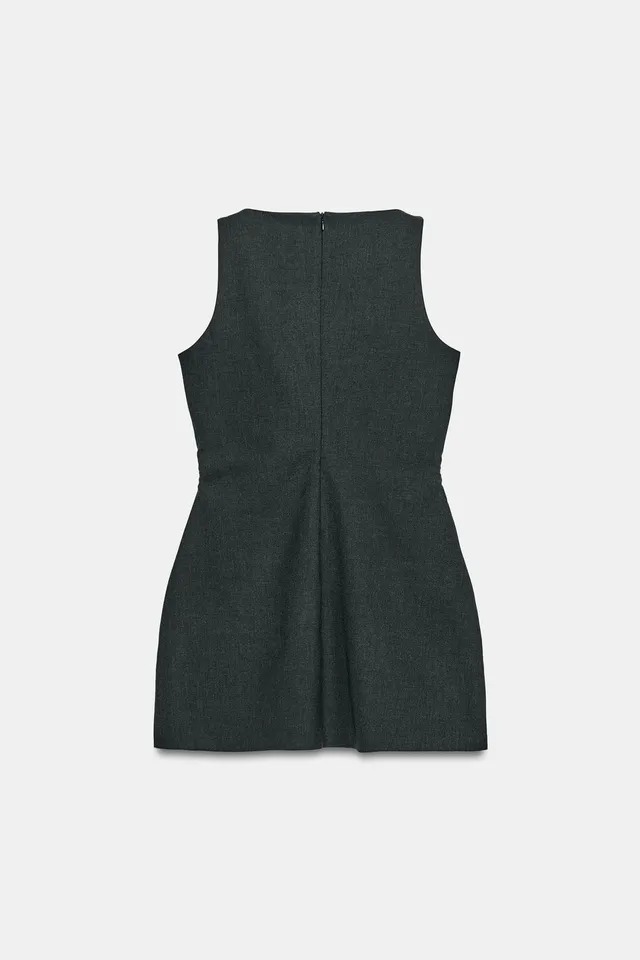 BOAT NECK MINI DRESS – image 6