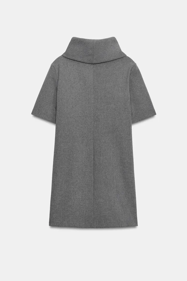 HIGH NECK SHORT DRESS – image 8