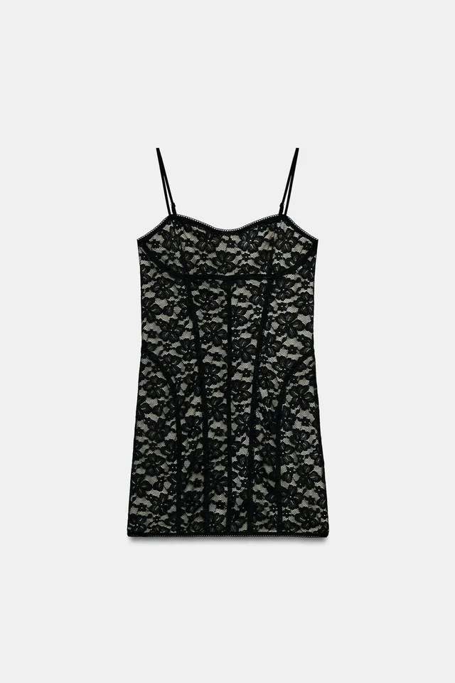 LACE MINI DRESS – image 5