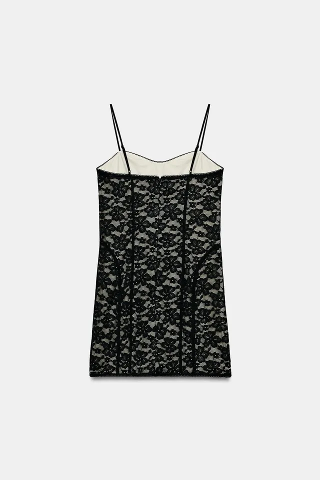LACE MINI DRESS – image 6