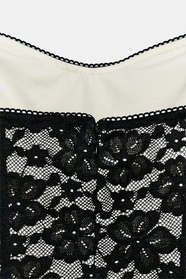 LACE MINI DRESS – image 7
