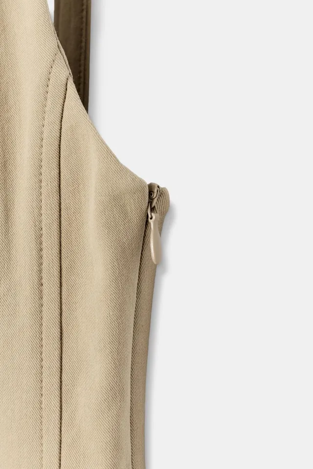 BUTTON MINI DRESS – image 6
