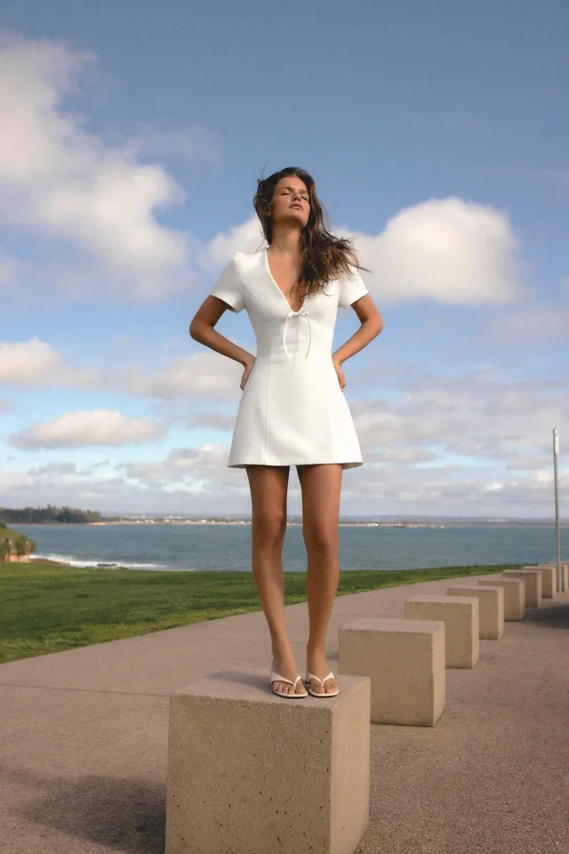 MINI BOW DRESS