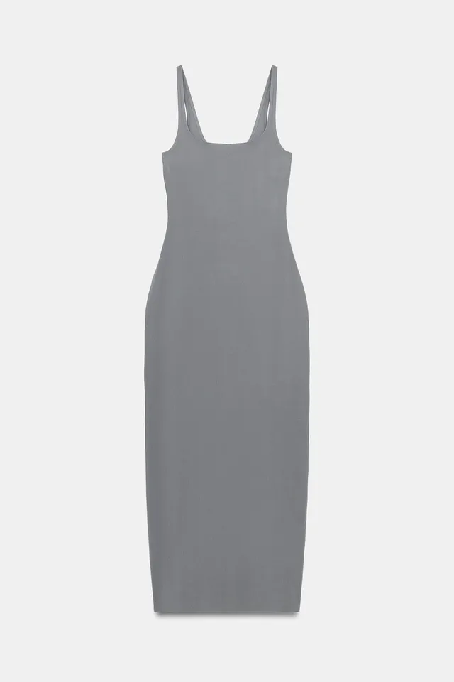 CONTOURING MIDI DRESS – image 7