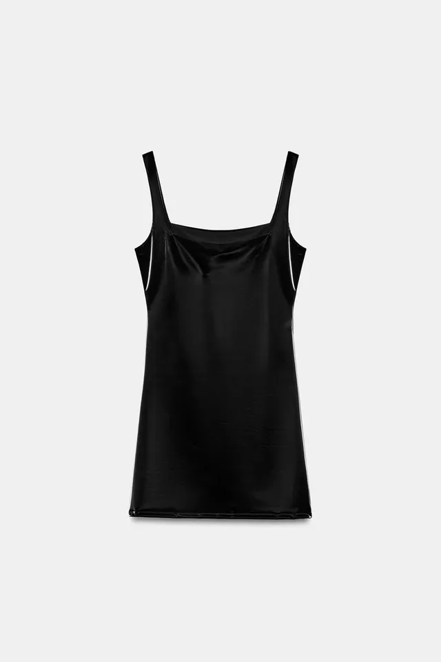 SHIMMER EFFECT MINI DRESS – image 6