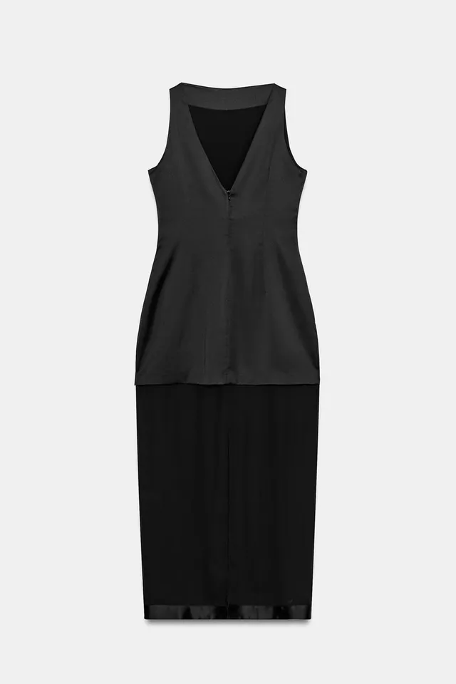 LONG COMBINED DRESS – image 10