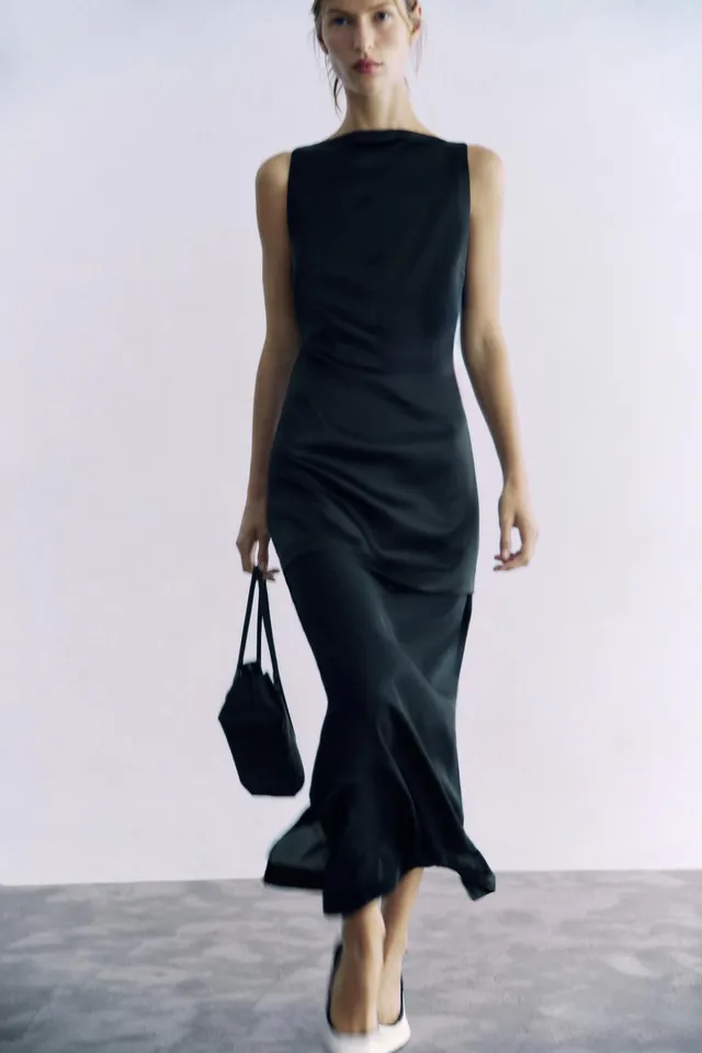 LONG COMBINED DRESS – image 6