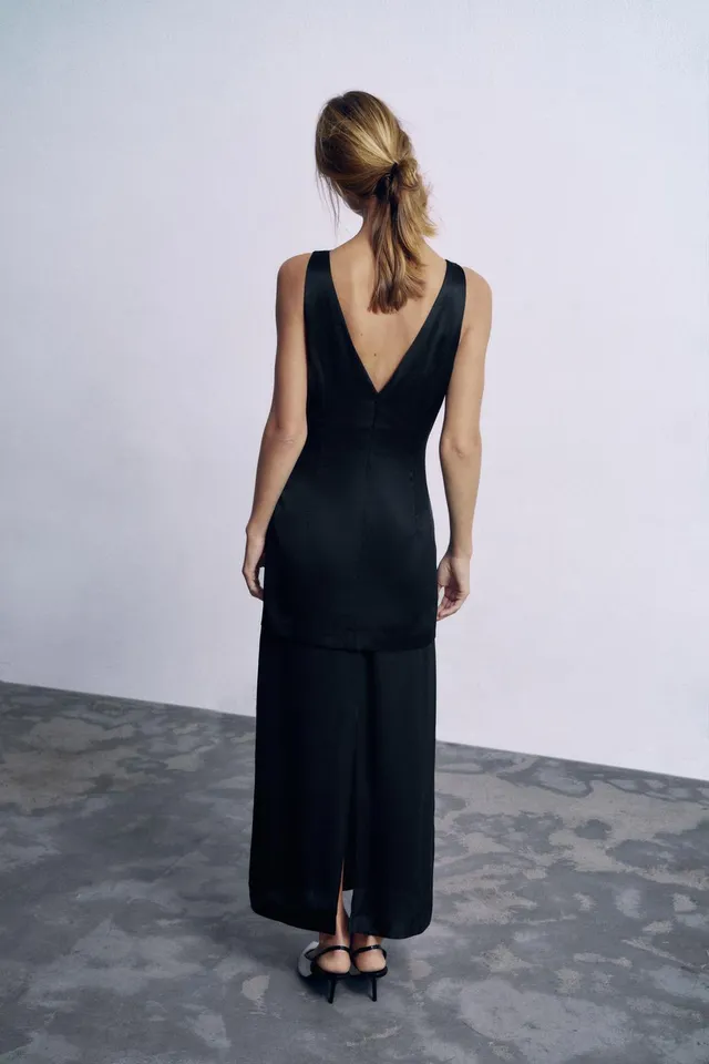 LONG COMBINED DRESS – image 8