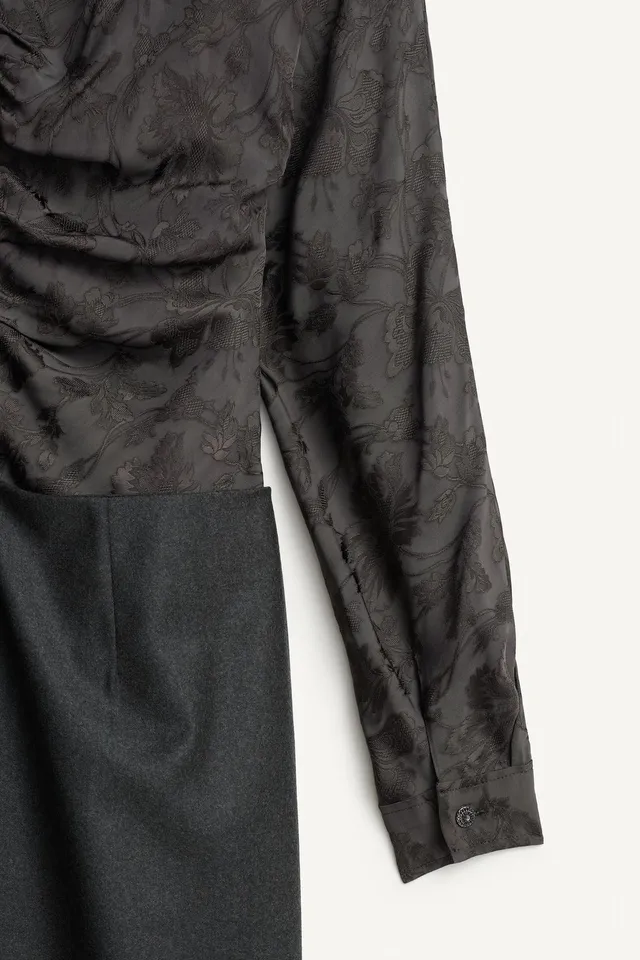 LIMITED EDITION JACQUARD COMBINED DRESS – image 11