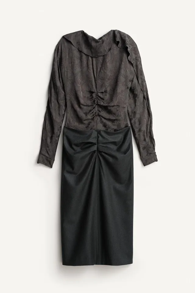 LIMITED EDITION JACQUARD COMBINED DRESS – image 6