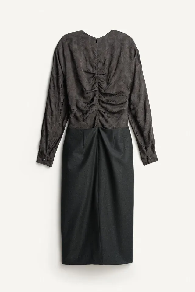 LIMITED EDITION JACQUARD COMBINED DRESS – image 7