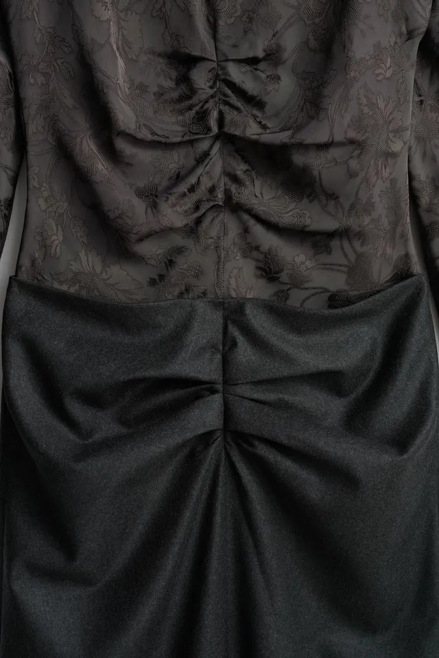 LIMITED EDITION JACQUARD COMBINED DRESS – image 9