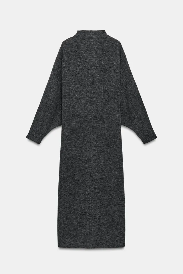 LONG BATWING SLEEVE DRESS – image 7