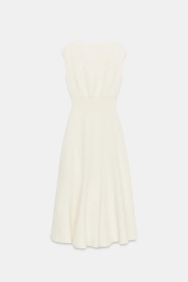 CREPE MIDI DRESS – image 8