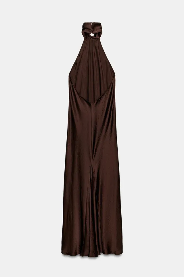 ZW COLLECTION HALTER NECK LONG DRESS – image 8