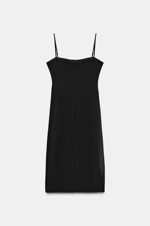 MIDI DRESS WITH SEAM DETAILS – image 6