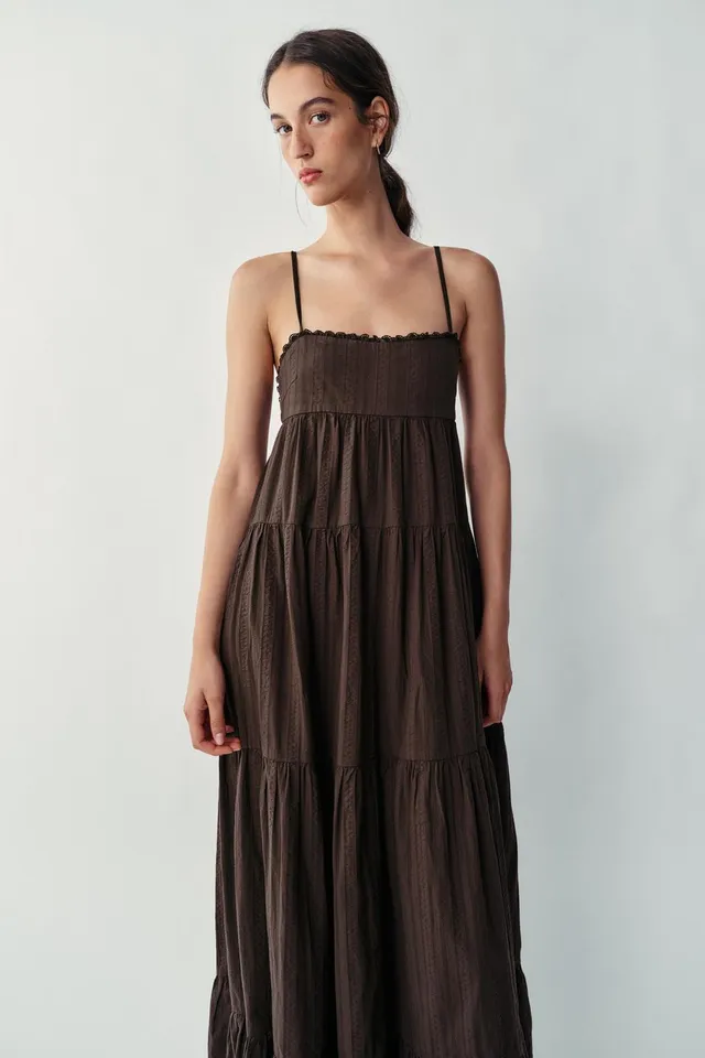 PANELLED LONG DRESS – image 2