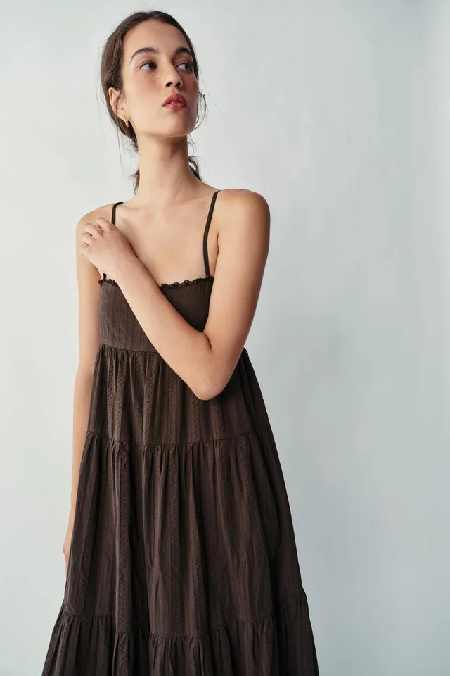 PANELLED LONG DRESS – image 4