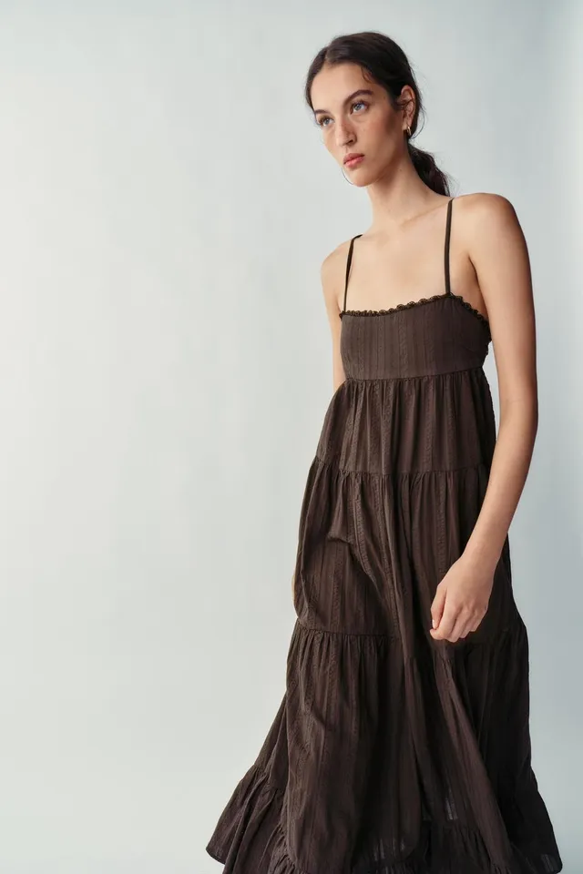 PANELLED LONG DRESS – image 5