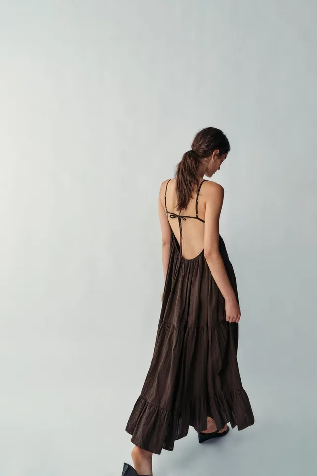 PANELLED LONG DRESS – image 6