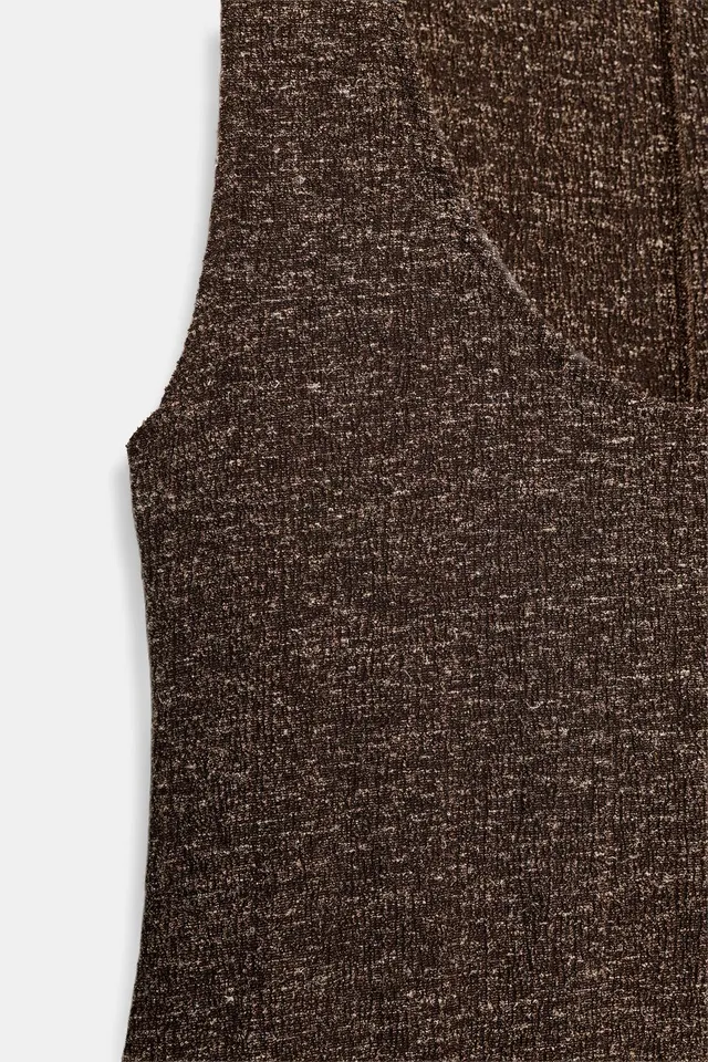 TEXTURED SLEEVELESS DRESS – image 7